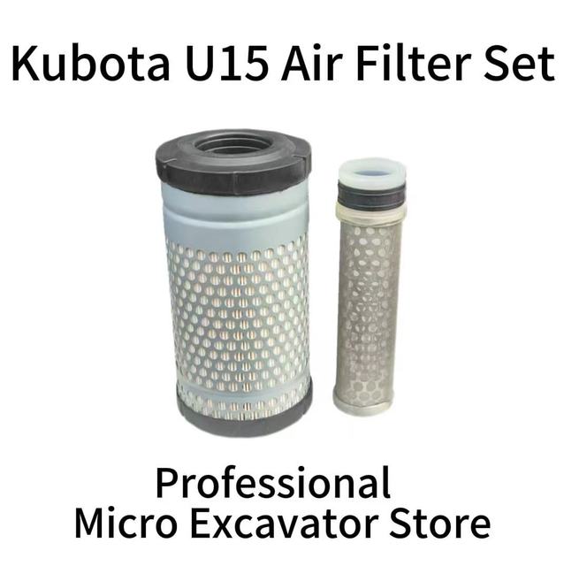 Original Size TY Brand for U15 Excavator Engine Air Filter KX15 Mini Excavator Parts Chongqing Made