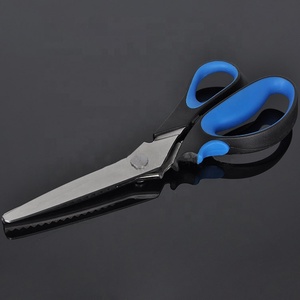Colorido hogar tela <span class=keywords><strong>tijeras</strong></span> dentado cuchilla <span class=keywords><strong>tijeras</strong></span> de <span class=keywords><strong>costura</strong></span> <span class=keywords><strong>tijeras</strong></span> - Product Image 2