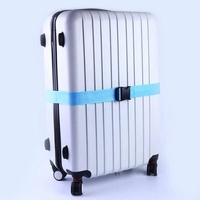 Organisateur de voyage portable sangles de bagages sangle de ceinture de bagages en nylon de voyage réglable personnalisée