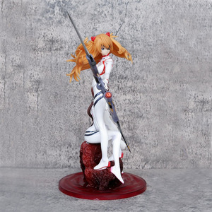 Nuevas figuras de anime OEM personalizadas de PVC de 26 cm, Pretty Soldier, juego de rol, dos chicas en postura de pie, <span class=keywords><strong>Asuka</strong></span> Langley Soryu, <span class=keywords><strong>Evangelion</strong></span> - Product Image 3