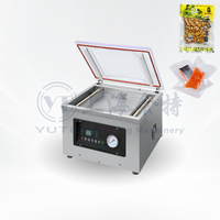 Machine de scellage sous vide à chambre unique machine d'emballage de poudre machine de scellage sous vide alimentaire