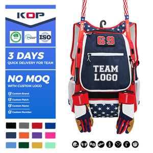 Mochila Kopbags Blanca para Equipo de Béisbol, Bolsa para Bate de Softbol, PVC y Poliéster - Product Image 3