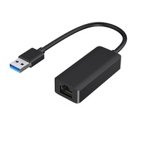 Adaptador USB 3.0 a Gigabit Ethernet para Portátil |   RTL8153E |   Convertidor de Red LAN Externo con Cable RJ45