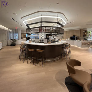 Ensemble <span class=keywords><strong>de</strong></span> comptoirs <span class=keywords><strong>de</strong></span> bar modernes <span class=keywords><strong>de</strong></span> haute qualité, sur mesure, <span class=keywords><strong>de</strong></span> forme ovale et <span class=keywords><strong>de</strong></span> grande taille, pour <span class=keywords><strong>la</strong></span> restauration et l'hôtellerie, pour <span class=keywords><strong>le</strong></span> service <span class=keywords><strong>de</strong></span> nourriture et <span class=keywords><strong>de</strong></span> boissons - Product Image 6