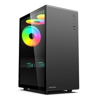 Boîtier PC Gaming V500 Micro ATX Mid-Tower à Prix Abordable avec Fenêtre Latérale – En Stock