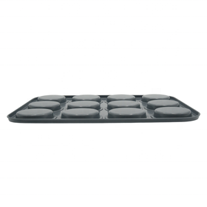 Moule à muffins 12 cavités, revêtement durable pour muffins, tartes, gâteaux, idéal pour la pâtisserie maison - Product Image 5