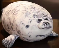 Vente chaude doux japonais Osaka sceau oreiller en peluche Animal marin sceau en peluche jouet