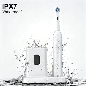 فرشاة أسنان كهربائية دوارة ذكية مع جهاز تعقيم قابل لإعادة الشحن TR7507A مع مستشعر ضغط مخصص - Product Image 5