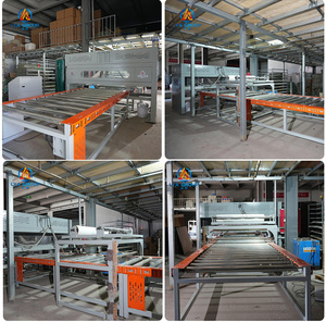 Línea de Producción de Azulejos Flexible de Alta Productividad LYA para Revestimiento de Paredes de Suelo Modificado, Maquinaria de 380V - Product Image 3