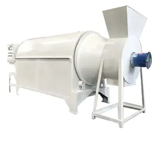 Biomass Tumble Rotary Drum Dryer Rear Drum Bearing Compost Rotary Dryer Oven Mini Drum Dryer