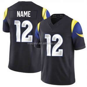 最佳质量竞争 #8贾里德诗歌 #9马修斯塔福德 #12普卡纳库阿 #17达万特亚当斯缝制美式足球球衣 - Product Image 5