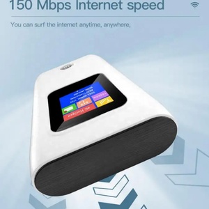 Brand New 4G LTE Mobile Wifi Hotspot with 6000Mah Power Bank Type C MF905C-MC2 Pro with Screen 4G Sim <b>Router</b> - Product Image 4