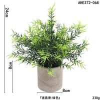 Plante de simulation de bonsaï artificiel durable et écologique pour la maison et le bureau Mini Pulp Rempotage pour intérieur/extérieur/arrière-cour Plastique souple