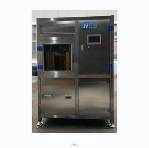 Laveuse automatique de <span class=keywords><strong>bidons</strong></span> de 5 gallons, machine à rinser les bouteilles à haute pression à l'intérieur et à l'extérieur des seaux de 5 gallons - Product Image 1