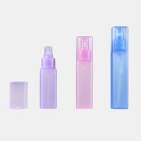 Bouteille en plastique PP Offre Spéciale 60ml carré transparent avec pompe de pulvérisation