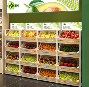 מדפי סופרמרקט עבור חנות חנות מתכת נוחות חנות מתכת - Product Image 5