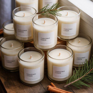 Bougie parfumée AIKUN en cire de soja coulée à la main avec logo et pot personnalisés pour la méditation et la décoration de la maison - Product Image 1