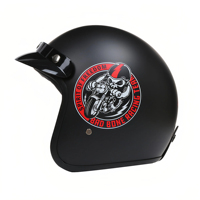 Casque de vélo DOT Safe Open avec coque en ABS, système entièrement ventilé, rembourrage intérieur amovible et lavable