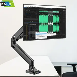 KALOC Fully Adjustable Single Monitor Desk Mount Stand For Screen Up To 35 Inches