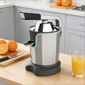 Presse-agrumes électrique pour oranges avec lames en acier inoxydable, capacité de 350 ml, moteur silencieux pour usage domestique et hôtelier - Product Image 6