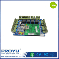 Ücretsiz Yazılımlı 4 Kapılı TCP/IP Erişim Kontrol Paneli, Akıllı Kart Giriş Sistemi için Wiegand RFID Kontrol Kartı