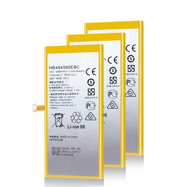 High Quality 3000mAh Lithium Mobile Phone Battery Replacement GB/T 18287-2013 for Huawei Honor 7 3.8V RoHS & MSDS Certified