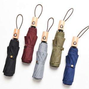 Parapluie de voyage pliable compact de 21 pouces, résistant au soleil, à la pluie et au vent, ouverture et fermeture automatiques - Product Image 1