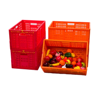 Nouvelle corbeille pliable en plastique de qualité alimentaire en PP pour laver les légumes et les fruits, idéale pour la ferme et le jardin