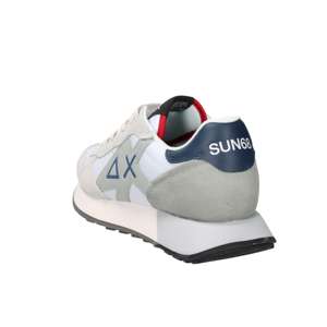 Baskets pour hommes Sun68 Z36115 Blanc Gris Bleu Noir Talon de 3,5 cm Chaussures Chunky - Product Image 6