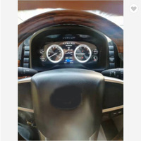 Salpicadero de coche LCD de 12,3 pulgadas para Toyota Hiace 2019-2021 HD 1920*720 Play Store Google Map en línea fuera de línea mapa tablero digital
