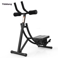 Chaoran Appareil de fitness abdominal pour la maison, en acier et ABS, roue abdominale, machine à rouler, rouleau abdominal