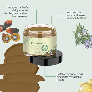 Huile capillaire 100% naturelle non raffinée, marque privée, à base de Batana, de ricin et d'huile de romarin brute, nourrissante et rafraîchissante pour la croissance des cheveux - Product Image 5