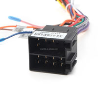 Faisceau de câblage adaptateur ISO 16 broches pour connecteur de câble d'alimentation Android Radio VW voiture
