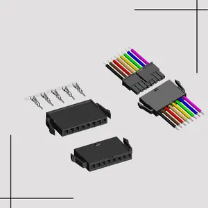 莫仕 43640 单排 3.0毫米线对线连接器插座外壳月针 molex 连接器