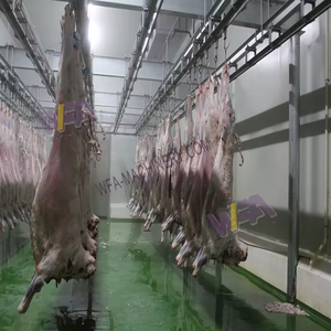 Ligne d'abattage halal pour moutons, système de <span class=keywords><strong>rail</strong></span> pour viande de chèvre, équipement d'abattoir pour agneau - Product Image 4