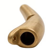 Sifflet en laiton ultra-sonore pour l'entraînement et le divertissement des oiseaux en extérieur, avec appel de caille, pour le camping et jouet pour enfants