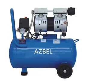 AZBEL Harga Grosir Kompresor Udara Sekrup Bebas Minyak Senyap Mini untuk Perakitan Industri