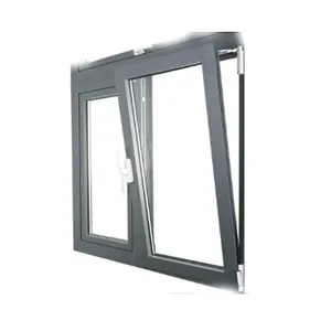 2023 Hot Sell The Top Quality Custom AustralianTilt And Turn Balcony Aluminum Casement Window For House