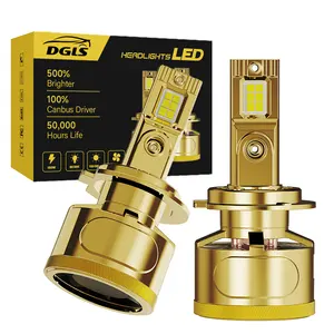 DGLS OEM Super Bright 16000LM 160W High Power Faro Luces H4 Led Headlight V8 Led Light Bulb Car Focos Lamp H4 Hi/Low Beam