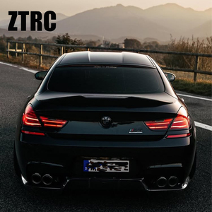 ดิฟฟิวเซอร์หลังคาร์บอนไฟเบอร์ทรง V สำหรับรถยนต์ BMW ซีรีส์ 6 F06 4 ประตู Gran Coupe M6/F13 2 ประตู Coupe M6 ปี 2011-2018 - Product Image 6