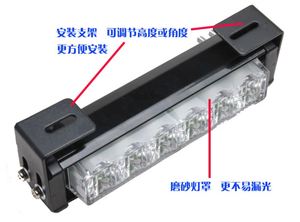 4X6 Đèn Led Bốn Đèn Với Một Bộ Điều Khiển Đèn Led Nhấp Nháy Mặt Trước Lưới Tản Nhiệt Cho Xe Hơi Xe Tải Đèn Led Khẩn Cấp Cho Xe Cộ - Product Image 5