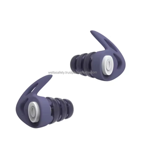 Welta Hot-selling PU ABS Silicon Case Earplugs with Music Noise Cancelling and Safety <b>Hearing</b> <b>Protection</b> for Sleep - Product Image 1
