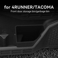 Boîte de rangement pour poubelle de porte en silicone (style minimaliste) pour véhicules Super Duty 4Runner/Tacoma 2025-2026