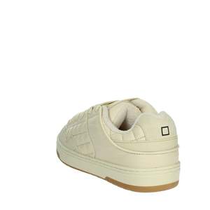 D.A.T.E. Zapatillas Deportivas para Hombre M401 SK SF BI Beige Lona, Zapatos Modernos - Product Image 2