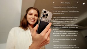 Ajunbee ChatGPT-Powered AI Traducción espía Grabadora de voz Imán incorporado Transcripción de texto de voz en tiempo real 81 idiomas - Product Image 4