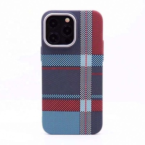 Stock vente en gros étui à texture kevlar magnétique patch à l'eau pour iPhones 15 Pro Max étuis magnétiques pour téléphone portable pour <span class=keywords><strong>iPhone</strong></span> 14 12 13 - Product Image 2