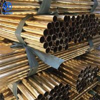 Tuyaux en cuivre poli pur à 99,97-99,9 %, pas chers, 1 pouce, 15 mm, 20 mm, 25 mm, 3/8, pour climatiseur, services de découpe/soudage sur mesure
