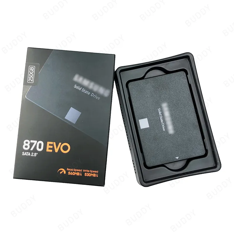New Produce SSD 870 EVO SATA 2.5inch SSD 500GB 1TB 2TB 250GB solid state disk ssd hard disk For samsung computer drives