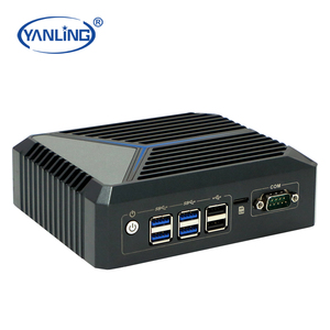 มินิพีซีแบบไร้พัดลม ควบคุมสัญญาณดิจิตอล 12V กำลังไฟต่ำ 25W คอมพิวเตอร์ขนาดเล็กสำหรับอุตสาหกรรม J6412 มีสินค้าในสต็อก - Product Image 3