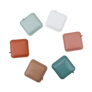 Cinta métrica Pu de 7x7cm, autoenrollable, para medir ropa, artículos promocionales y regalos. - Product Image 4